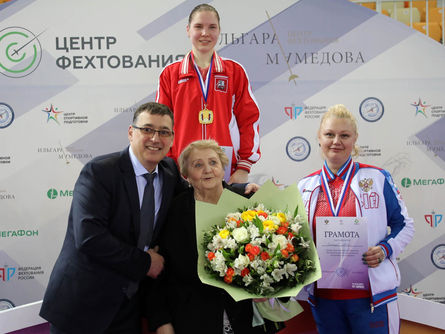 Галина Горохова наградила призеров Чемпионата России